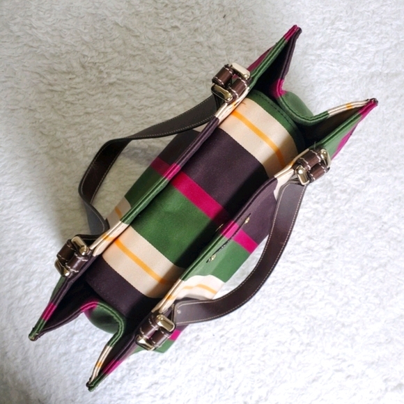 Kate Spade Striped Structured  Purse - Picture 2 of 8